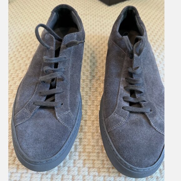Common Projects Suede Grey Sneakers Size 10 42 Womens - Picture 4 of 4